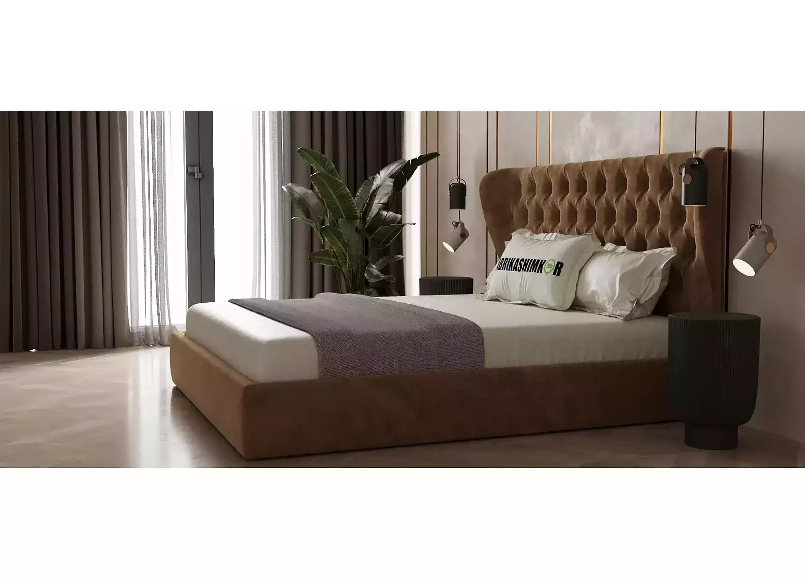 Двуспальная кровать WASHINGTON