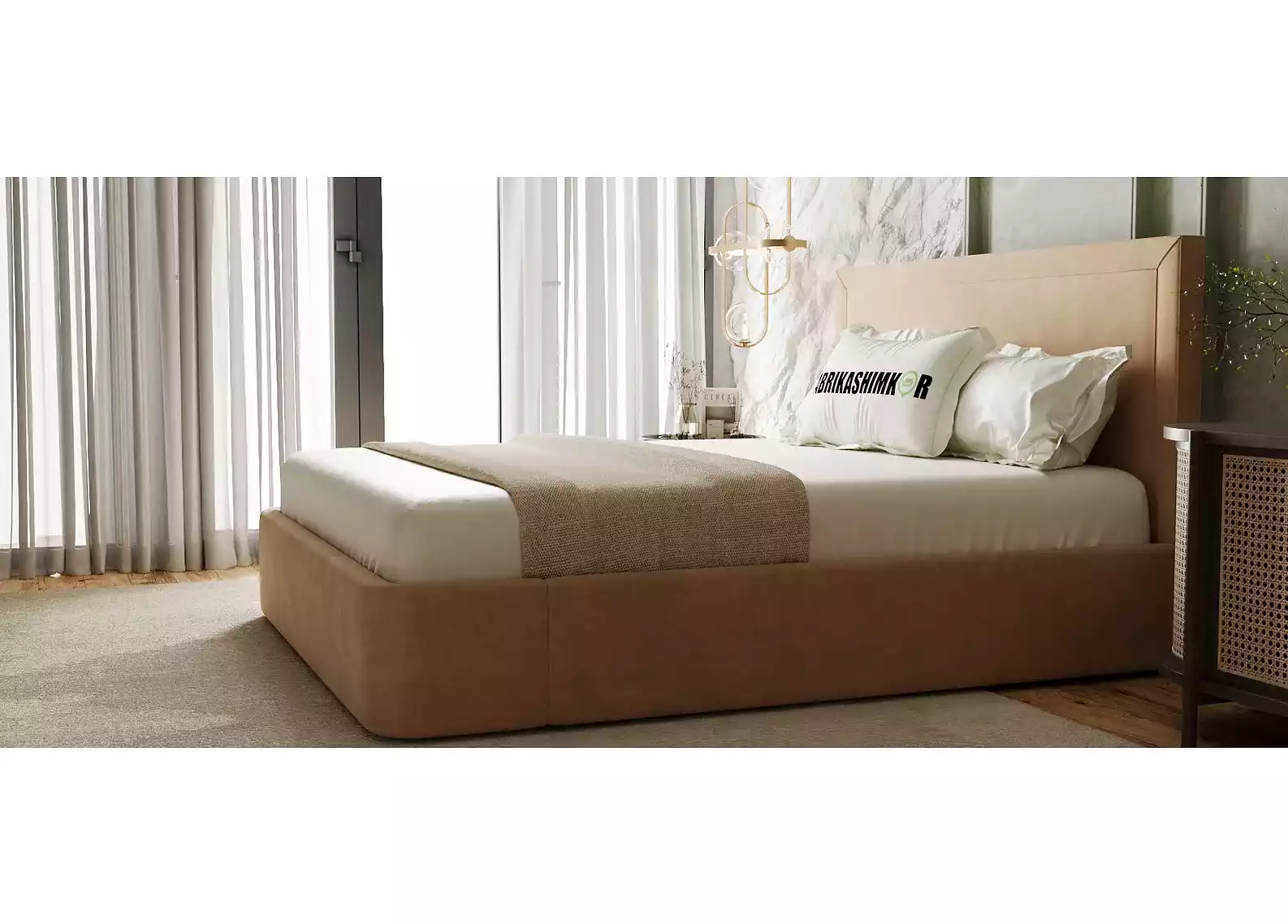 Двуспальная кровать COTTON