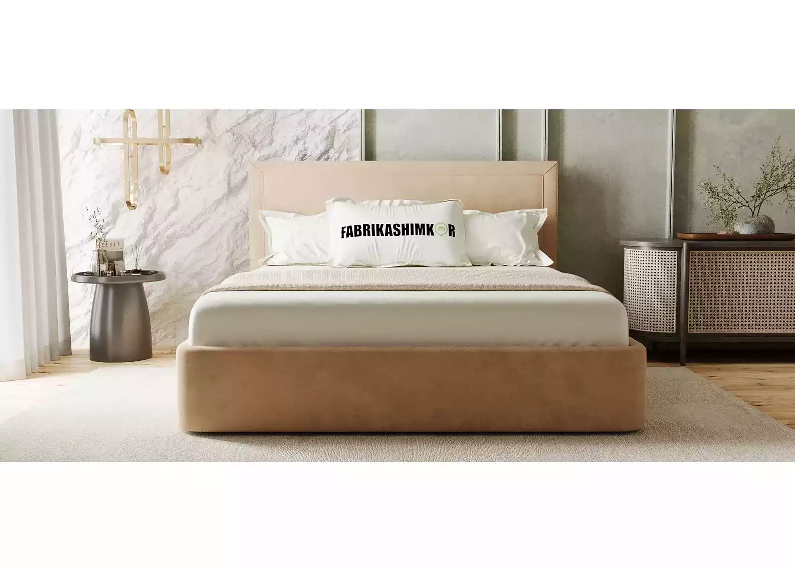 Двуспальная кровать COTTON