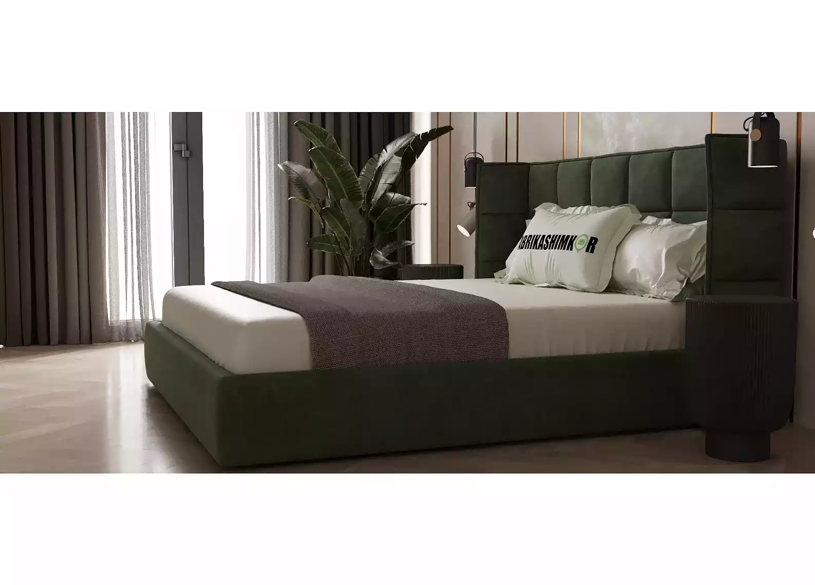 Двуспальная кровать NOVUS