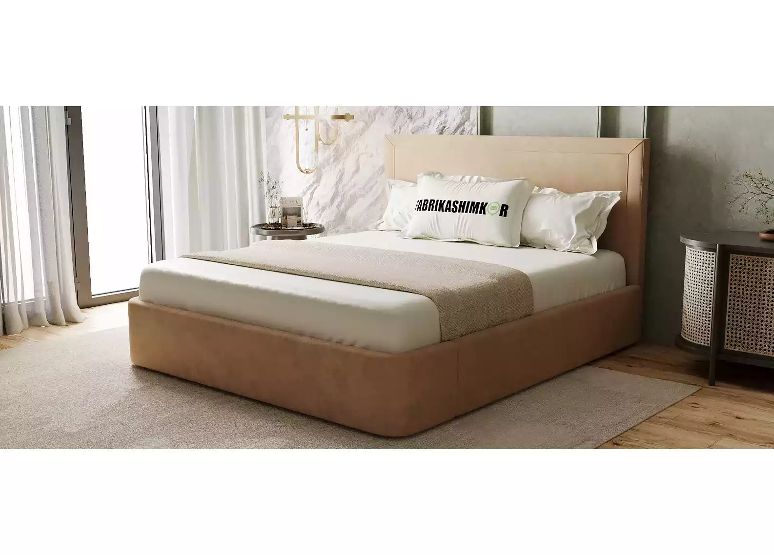 Двуспальная кровать COTTON