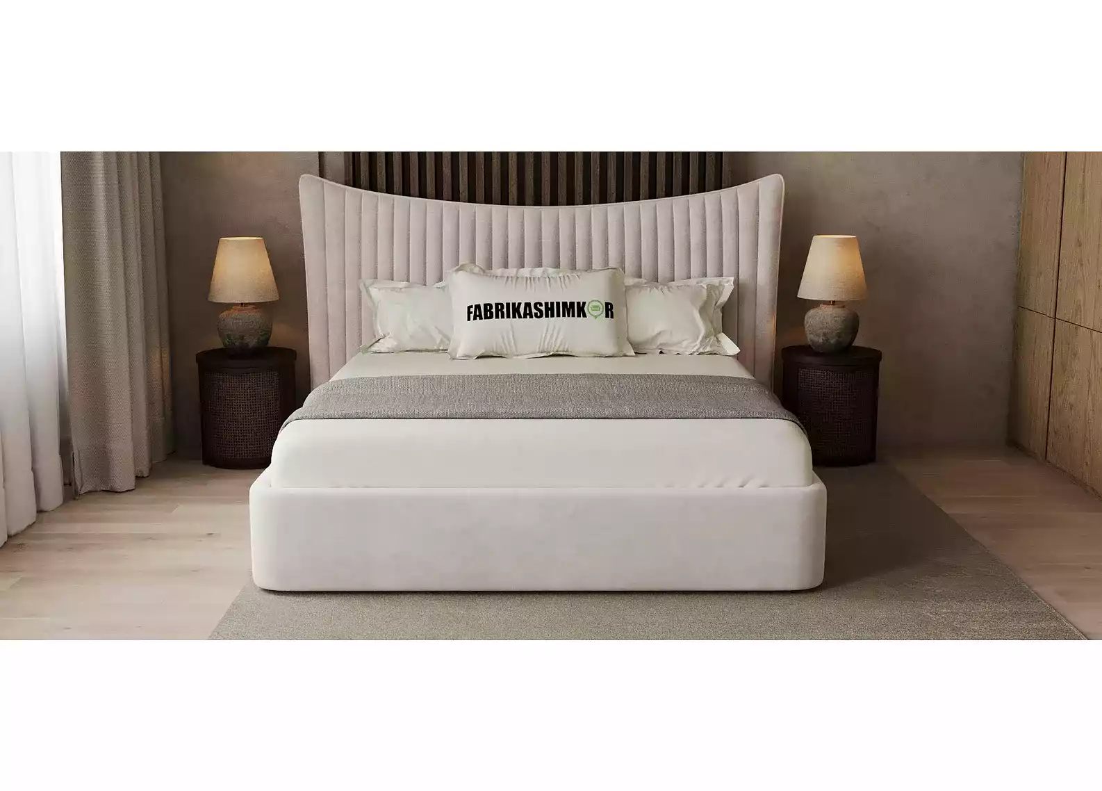 Двуспальная кровать PLAIN
